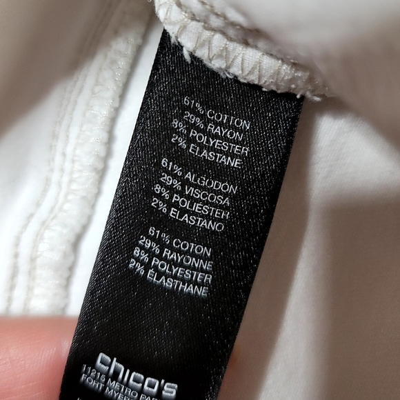 Chicos So Slimming cropped white pant - Picture 7 of 10